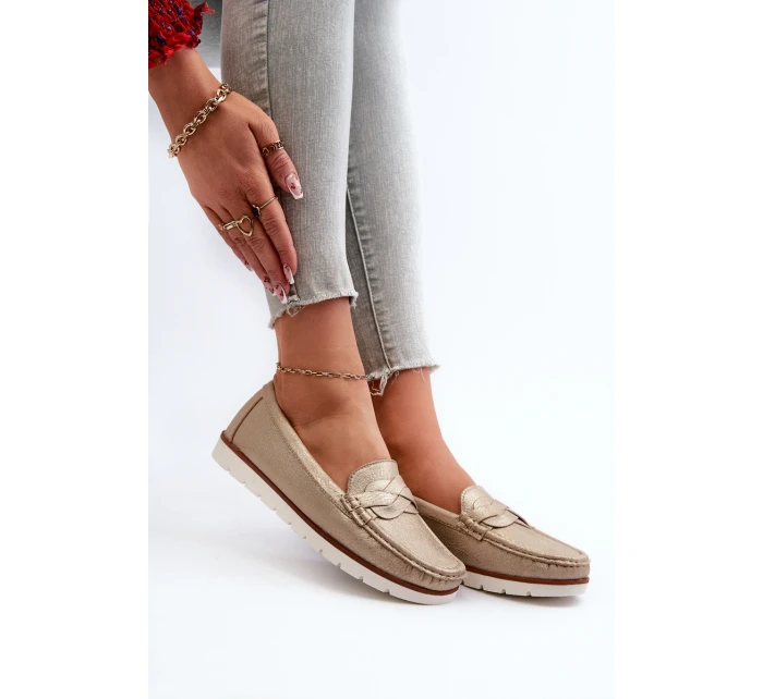 Dámské Mokasíny Z Zlaté model 21661247 - EVENTO Dámské Mokasíny Z Zlaté model 21661247 - EVENTO