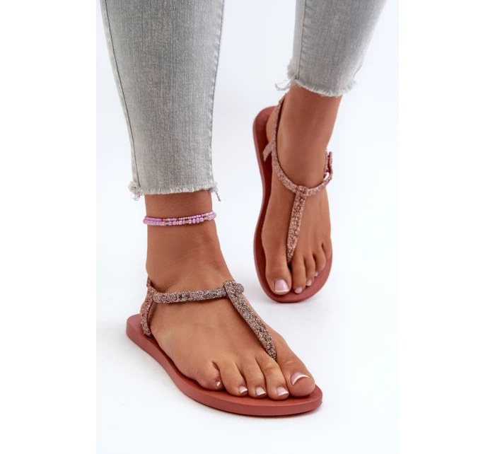 Dámské sandály s flitry  Class Fem korálové model 21662710 - Ipanema