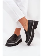 Dámské Mokasíny Na Platformě A Plochém Podpatku Big Star model 21705309 Černé - Big Star Shoes