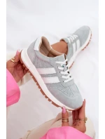 Dámské tenisky z přírodního semiše mátové Marceline Dámské tenisky z přírodního semiše mátové Marceline