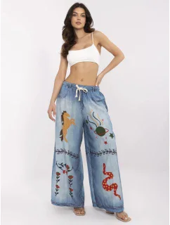 Kalhoty DHJ SP modrá model 21003930 - FPrice