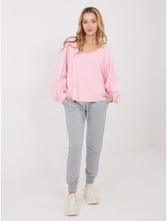 Bluzka IT BZ  jasny różowy model 21885985 - FPrice