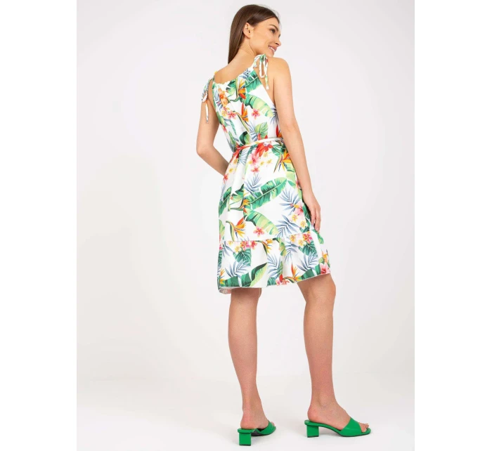 Šaty WN SK 0806 5.44 bílá a zelená