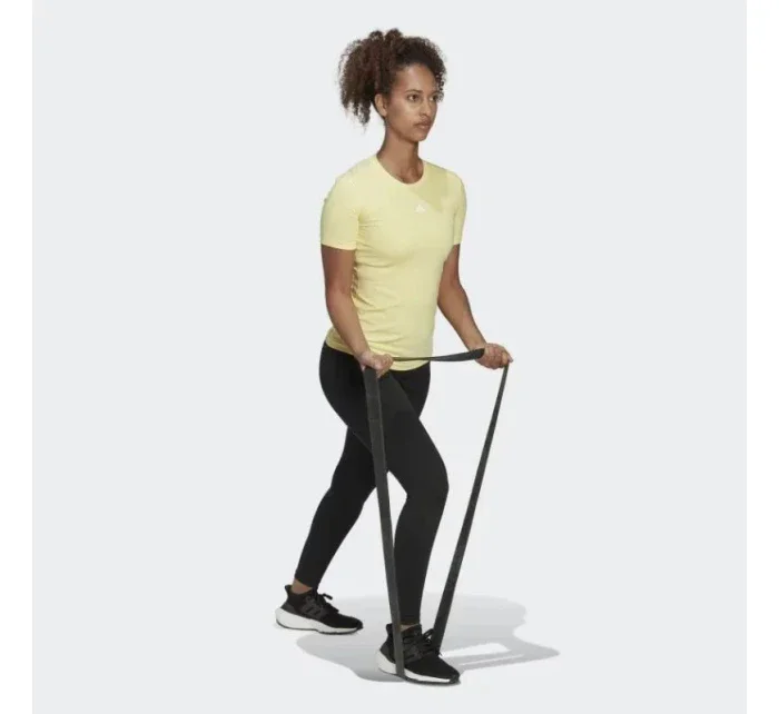 Dámské tréninkové tričko HN9081 Žlutá - Adidas