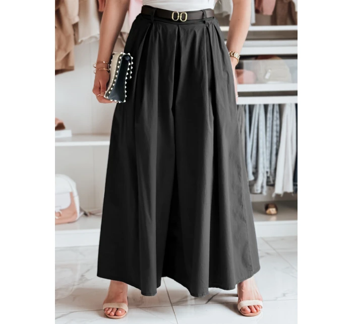 FLOWES sukně s páskem černá FashionStreet UY2591 FLOWES sukně s páskem černá FashionStreet UY2591