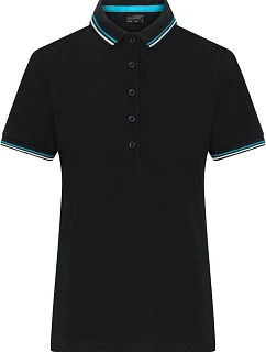 JN Dámské těžké piqué polo s proužky 02. model 22531346 - Daiber