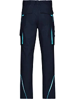 Daiber JN 847 (42-60) Pracovní kalhoty - Color 02.847M navy/turquoise Daiber JN 847 (42-60) Pracovní kalhoty - Color 02.847M navy/turquoise