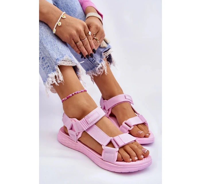 Dámské sandály Big Star LL274A100 Růžové