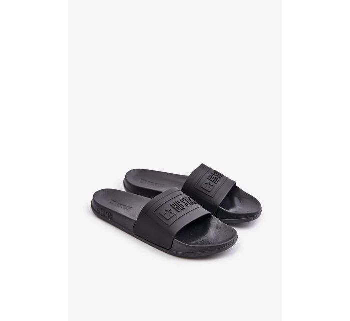 Lehké Dámské Pantofle Big Star OO274044 Černé Lehké Dámské Pantofle Big Star OO274044 Černé