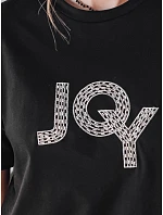 Dámské bavlněné tričko JOY černé FashionStreet RY2526