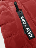 Červená dámská vesta s kapucí S'West (B8226-4)