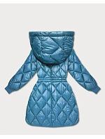 Dámská zimní bunda nadměrné velikosti Minority blue (M2-6518-30) Dámská zimní bunda nadměrné velikosti Minority blue (M2-6518-30)