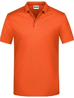Daiber JN 792 Pánské piqué polo 02.0792 orange Daiber JN 792 Pánské piqué polo 02.0792 orange