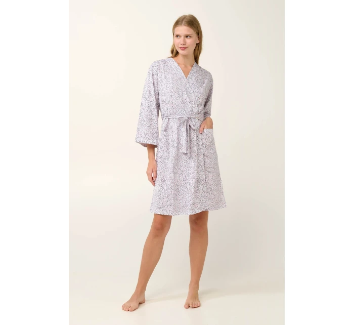 Vamp - Bavlněný župan se zvířecím potiskem 20943 - Vamp