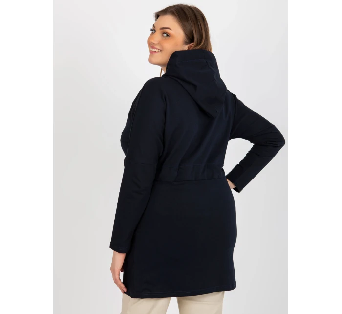 Dámská mikina EM BL HW 20 464.02P tmavě modrá - FPrice Dámská mikina EM BL HW 20 464.02P tmavě modrá - FPrice