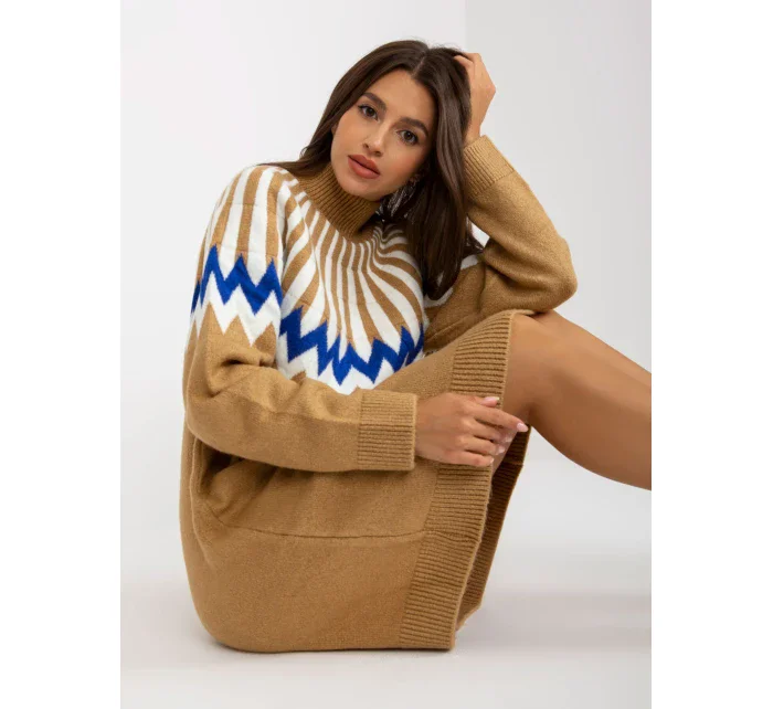 Dámské šaty LC SK 0098 okrové