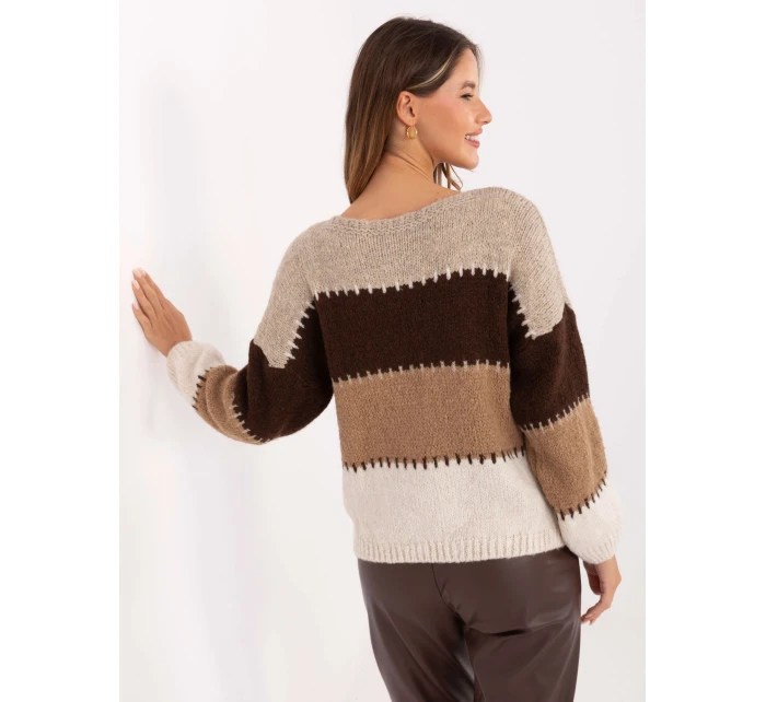 Sweter MI SW model 21441310 jasny beżowy - FPrice