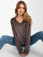 Mikina RV BL 8441.07P tmavě šedá