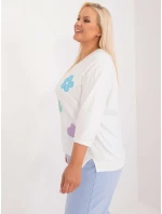Bluzka RV BZ model 21271993 ecru - FPrice