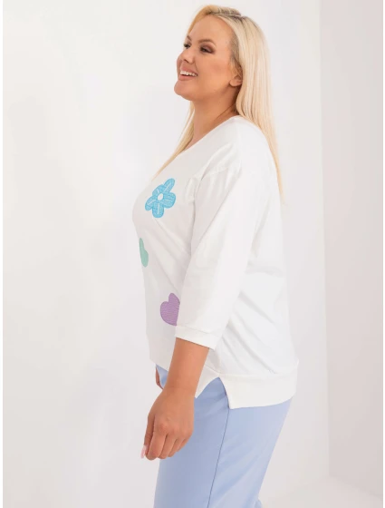 Bluzka RV BZ model 21271993 ecru - FPrice