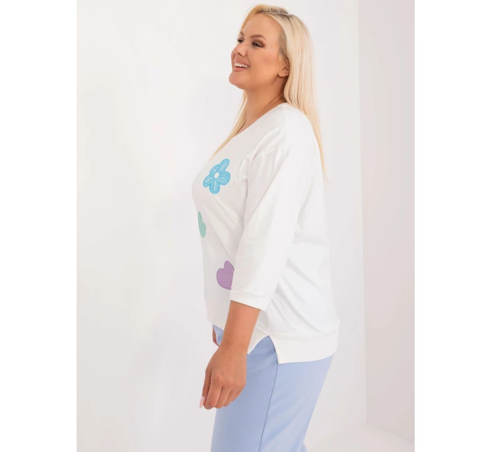 Bluzka RV BZ model 21271993 ecru - FPrice