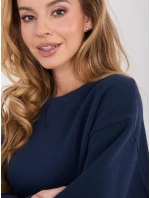 WT BL mikina A1047.69 tmavě modrá WT BL mikina A1047.69 tmavě modrá