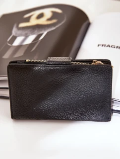 Dámská peněženka z eko kůže černá Isamille