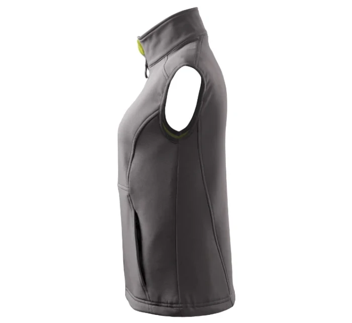Vision softshellová vesta dámská ocelově šedá