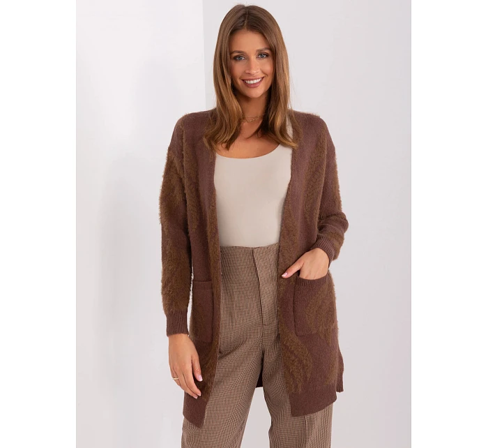 Dámský svetr AT SW model 22041132 hnědý - FPrice