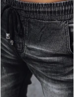 Pánské džínové kalhoty jogger černé Dstreet model 21971209 - FashionStreet