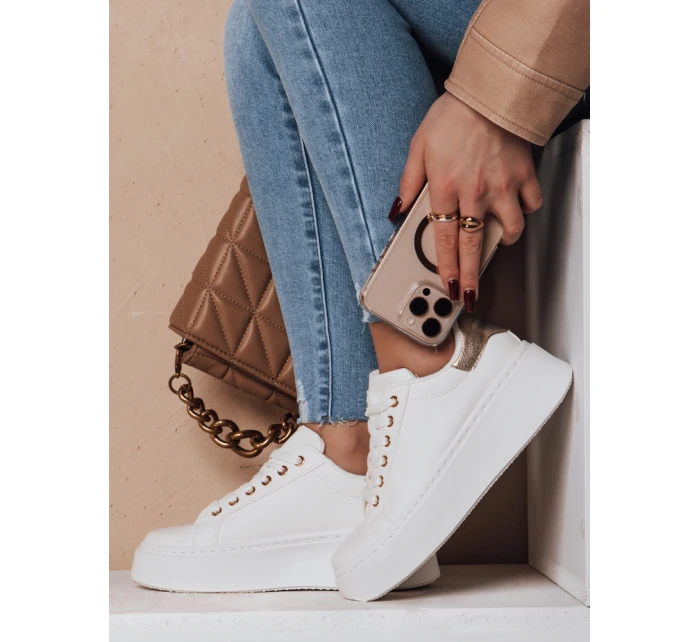 Dámské tenisky na platformě VISOLA gold FashionStreet ZY0696