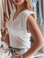 Dámská halenka krátká SELFINA ash FashionStreet MY2437 Dámská halenka krátká SELFINA ash FashionStreet MY2437