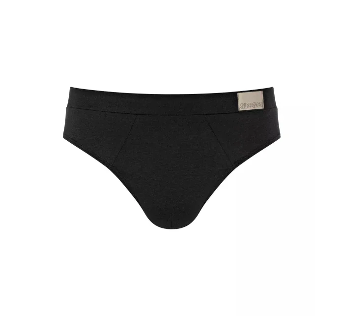 Pánské slipy GO Natural Brief C2P - BLACK - černá 0004 - SLOGGI