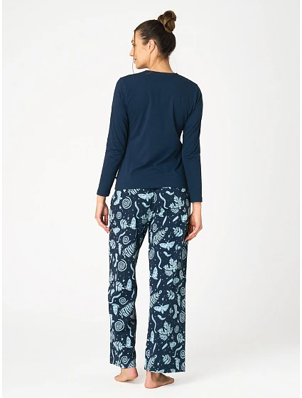 Pyžamo LNS model 22316368 B26 dlouhé rukávy, velikosti S–XL - Key Pyžamo LNS model 22316368 B26 dlouhé rukávy, velikosti S–XL - Key