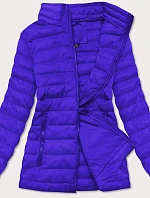 Lehká modrá dámská prošívaná bunda (20311-184)