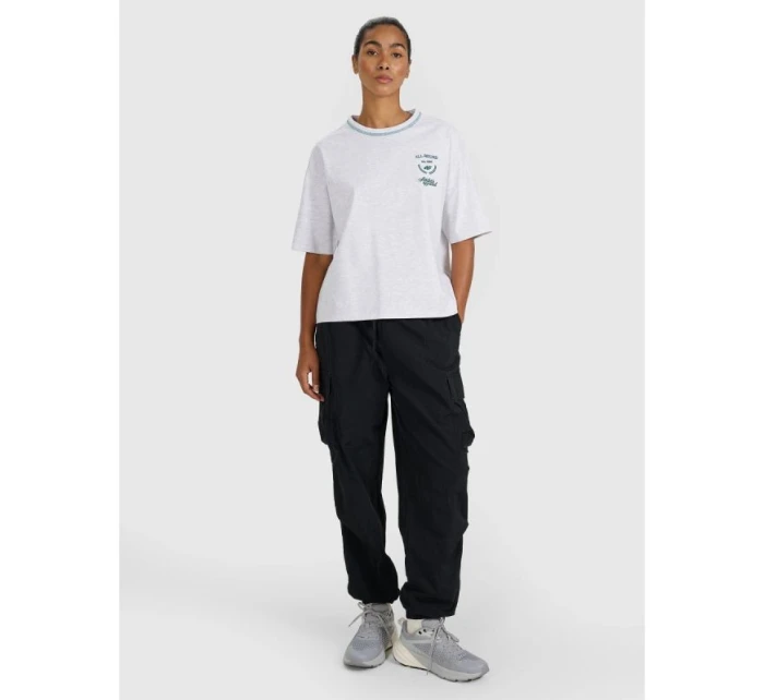 Dámské tričko oversize s potiskem 4F 4FRSS25TTSHF2979-26M