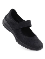 Dámské černé polobotky Rieker na suchý zip N4299-00