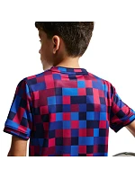 Dětské tričko Nike FC Barcelona, vínovo-modré, II1752 621 Dětské tričko Nike FC Barcelona, vínovo-modré, II1752 621