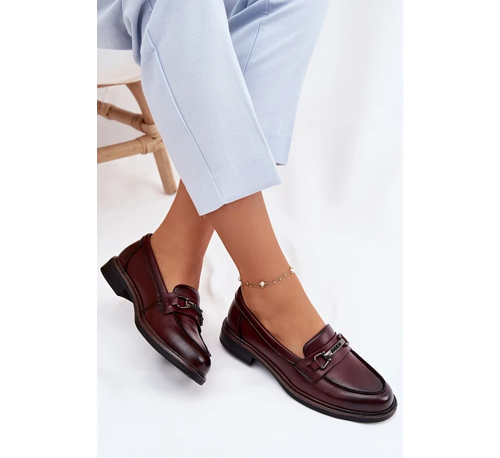 Kožené dámské mokasyny Vinceza 39983 Hnědé Kožené dámské mokasyny Vinceza 39983 Hnědé