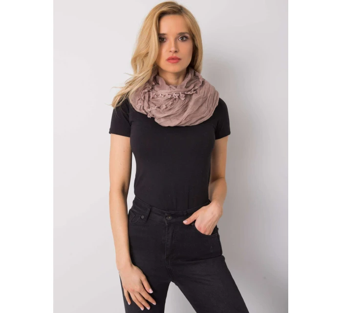 Šátek AT CH BF48172 hnědý Šátek AT CH BF48172 hnědý