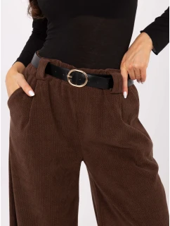 Spodnie IT SP model 21747100 brązowy - FPrice