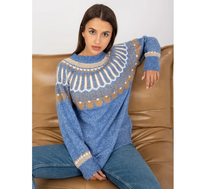 Svetr LC SW model 17655277 modrá - FPrice