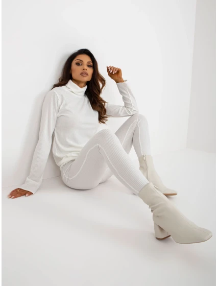 Dámské legíny LK LG 509184.72P ecru - FPrice Dámské legíny LK LG 509184.72P ecru - FPrice