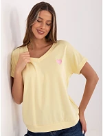 Halenka RV BZ A1259.01P světle žlutá Halenka RV BZ A1259.01P světle žlutá