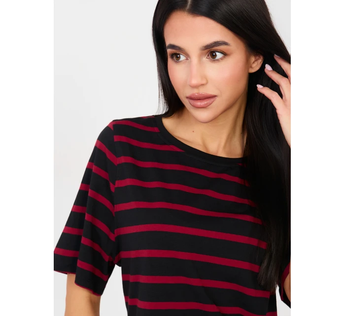 Tričko RV TS A1087.74 černá a červená