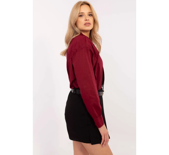 Košile s dlouhým rukávem  model 204363 Italy Moda