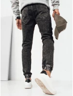 Pánské džínové kalhoty jogger černé model 21968455 - Dstreet