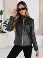 Dámská kožená bunda černá Dstreet model 21991862 - FashionStreet