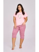 Pyžamo Taro Isla 3414 cr/r 2XL-3XL W25 dámské Pyžamo Taro Isla 3414 cr/r 2XL-3XL W25 dámské