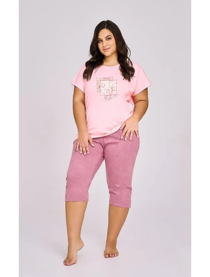 Pyžamo Taro Isla 3414 cr/r 2XL-3XL W25 dámské Pyžamo Taro Isla 3414 cr/r 2XL-3XL W25 dámské